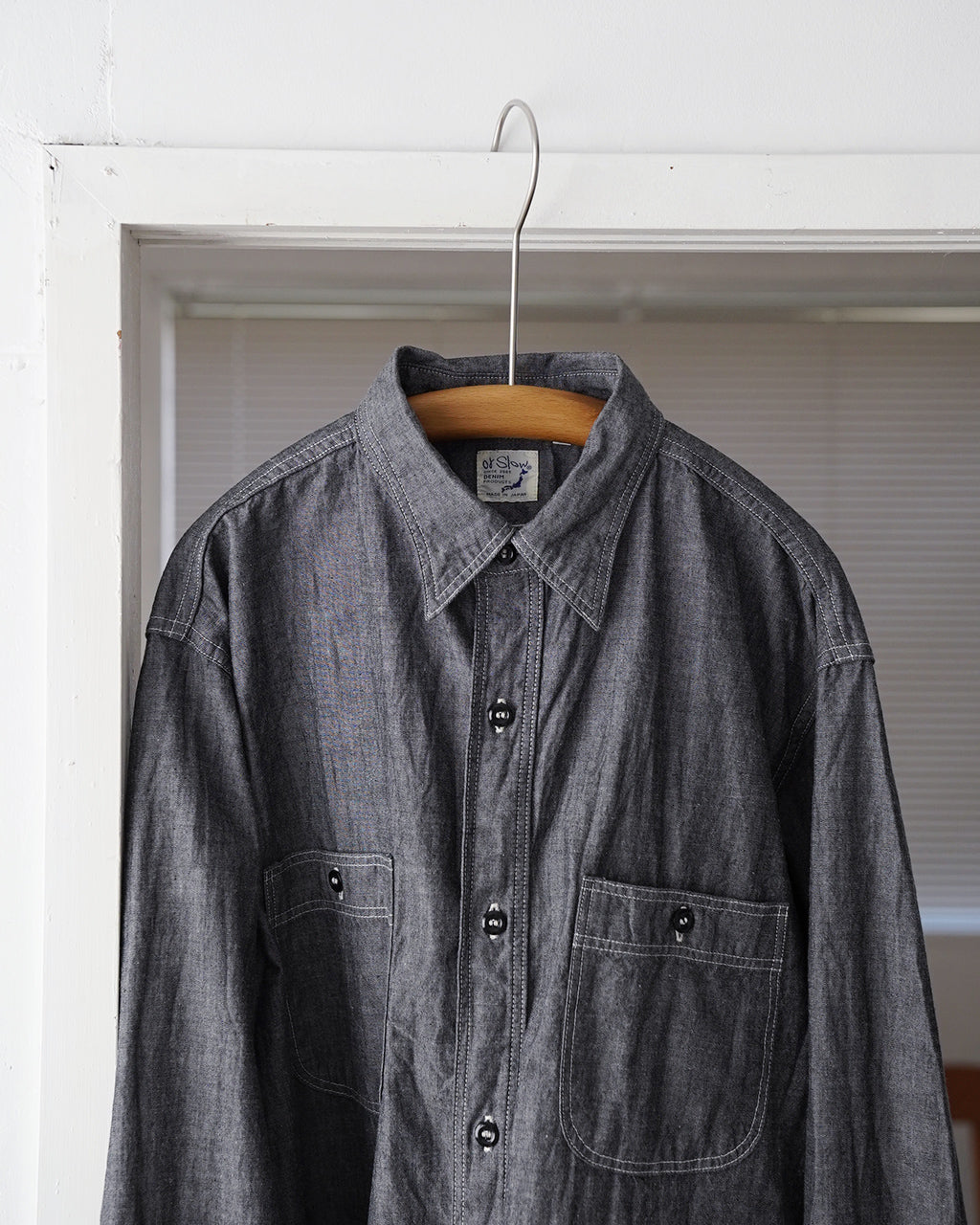 clore+ レディワークシャツ anuke（アンヌーク） 【SOLD OUT】anuke Cutwork Opencollar Shirts