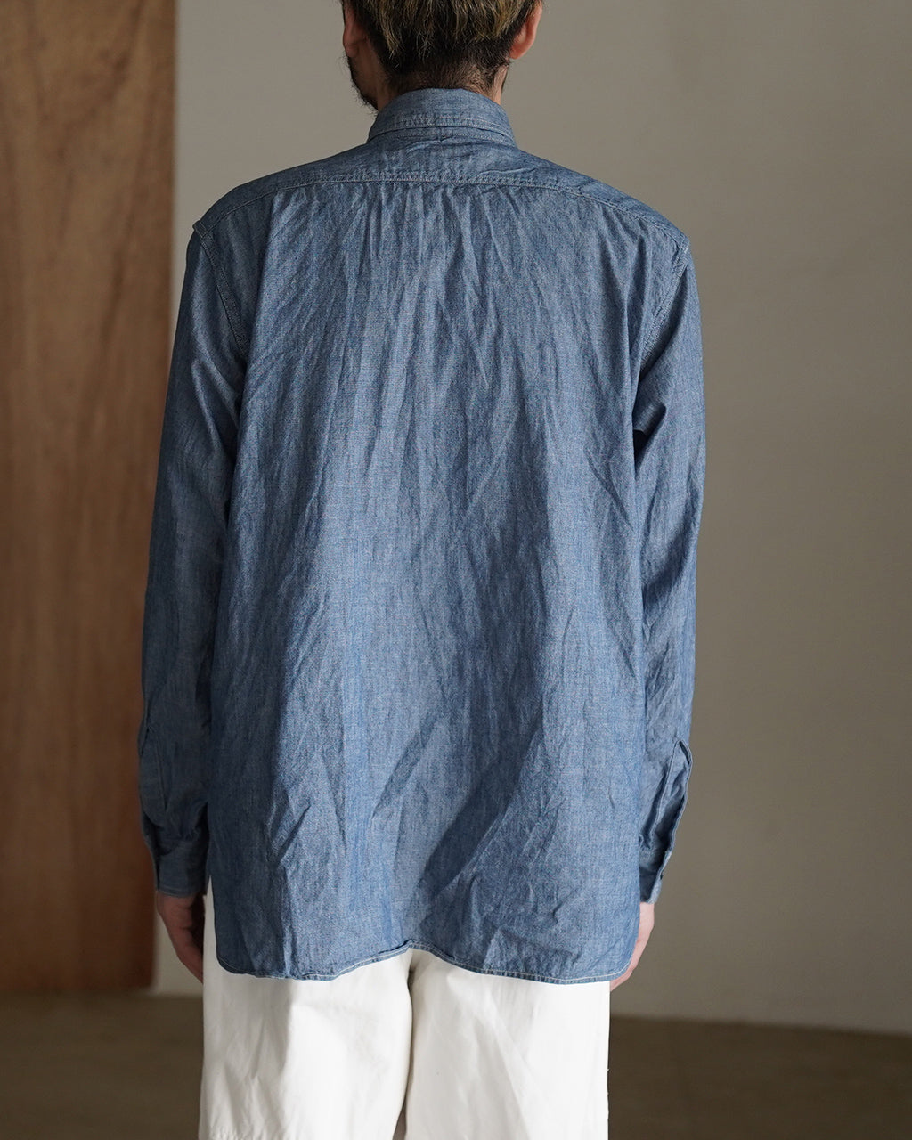 RELAX FIT CHAMBRAY WORK SHIRT 01-8270-84