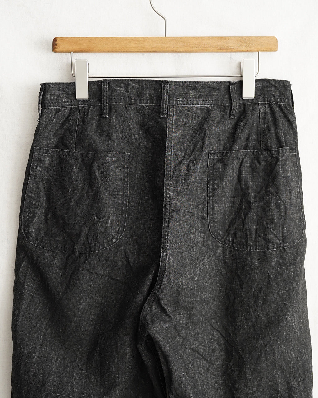 orSlow オアスロウ 第二次世界大戦 40年代 アメリカ海軍 墨染めリネン ユーティリティトラウザーズ パンツ | Crouka(クローカ)
