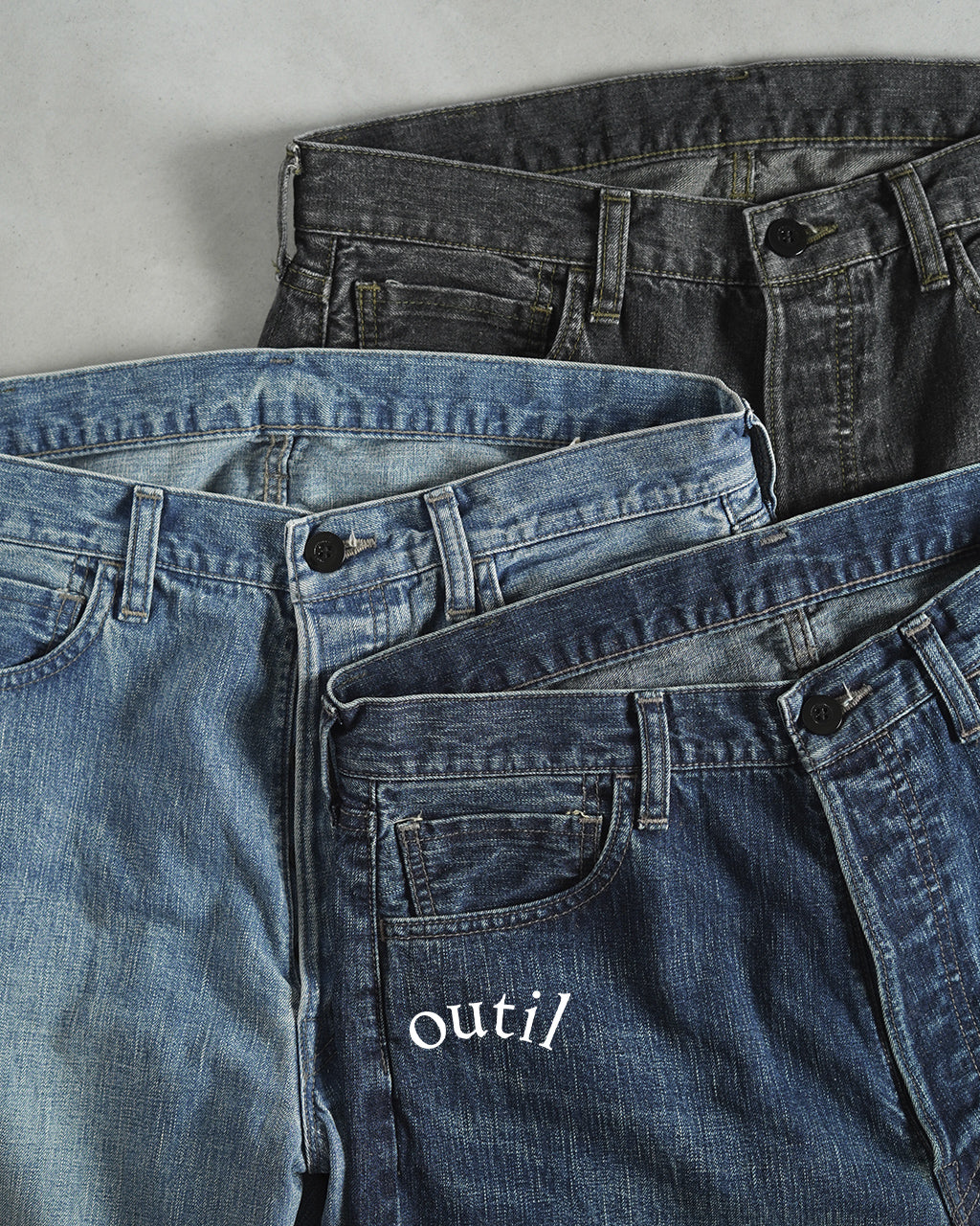 デニム パンツ PANTALON BOUDES メンズ OV-P021-1 正規取扱店