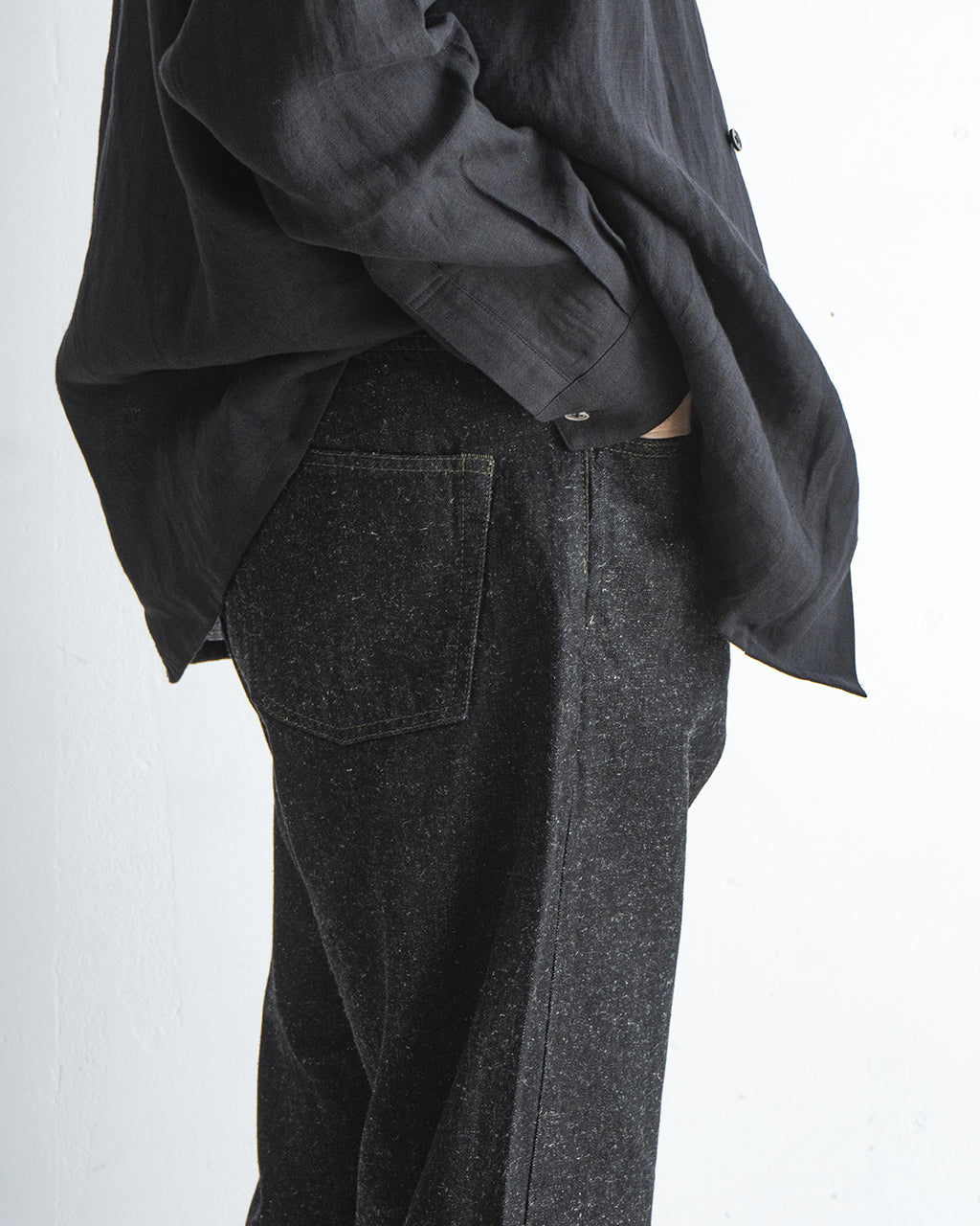 【SALE! 50%OFF】Outil 우티 PANTALON BOUDES 판타론 부드 OV-P021 유니섹스【무료우송】정규 취급점
