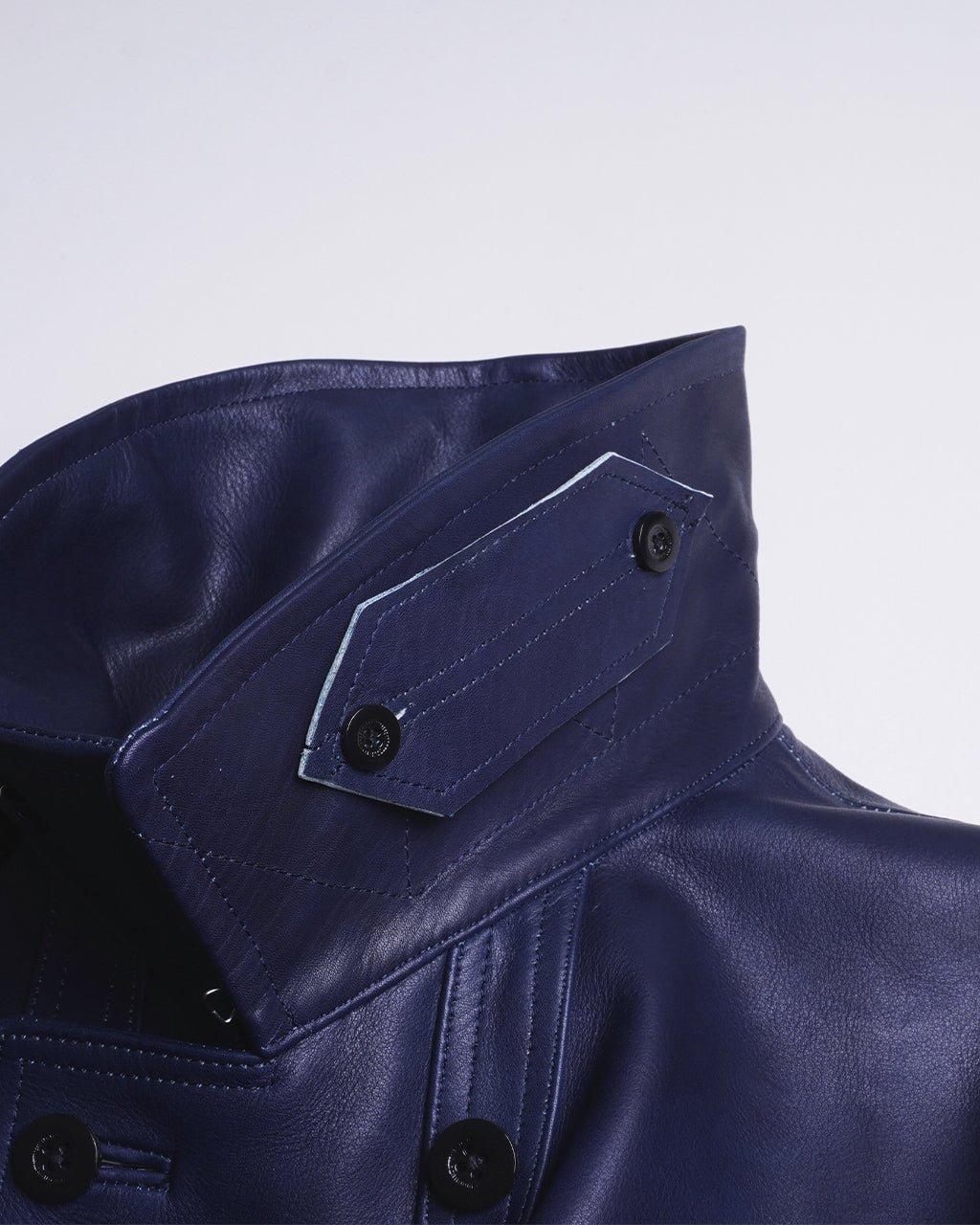 【아울렛! 30 % OFF】 Outil UTI VESTE NEUCHATEL 더블 브레스트 가죽 재킷 OV-T016 송료 무료 정규 취급점