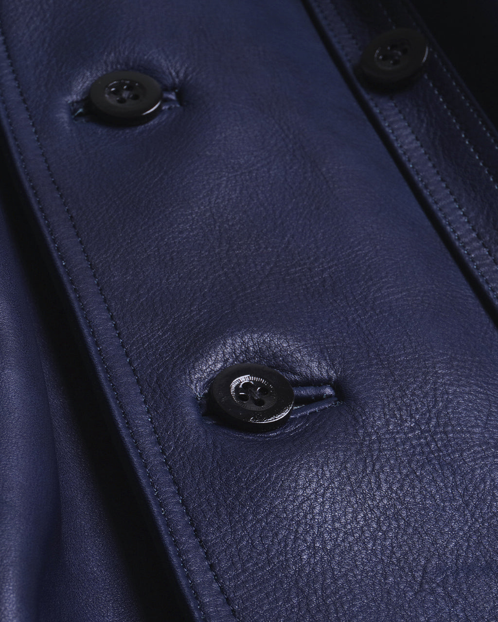 【아울렛! 30 % OFF】 Outil UTI VESTE NEUCHATEL 더블 브레스트 가죽 재킷 OV-T016 송료 무료 정규 취급점