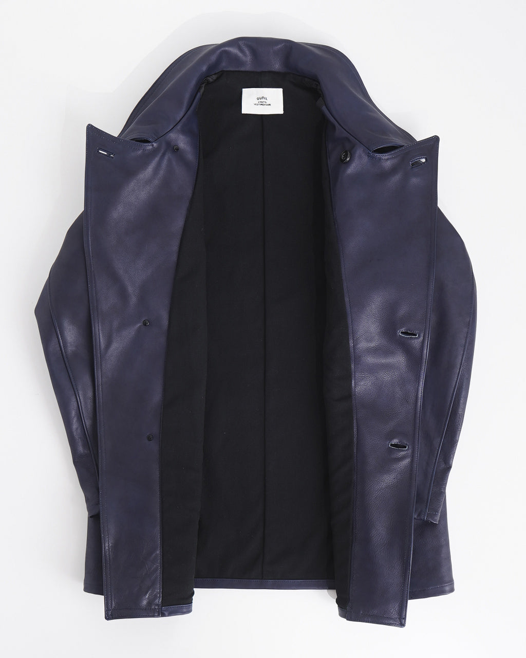 Outil 우티 레더 어비에이터 재킷 MANTEAU ARDES OV-T035 【무료우송】정규 취급점