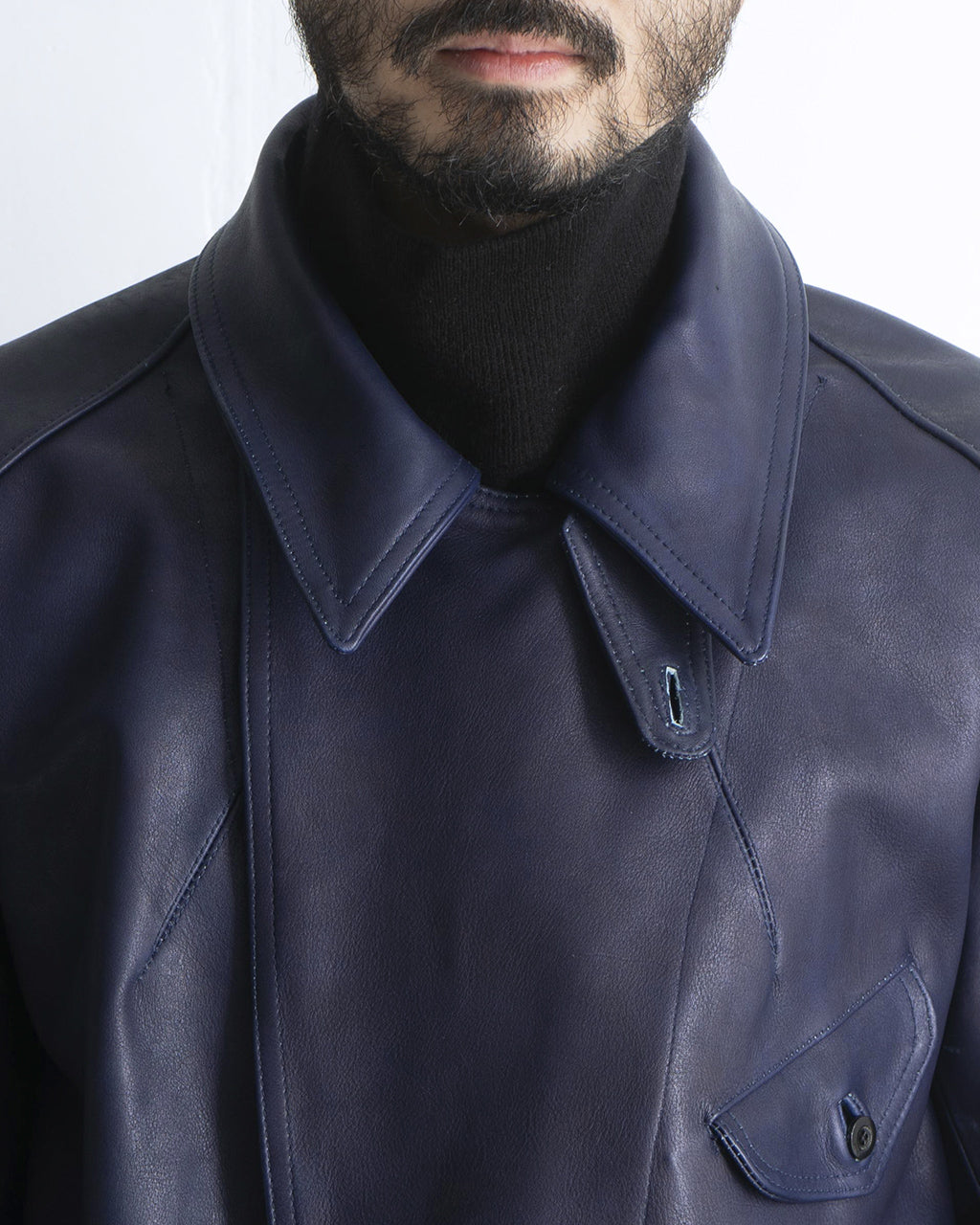 Outil 우티 레더 어비에이터 재킷 MANTEAU ARDES OV-T035 【무료우송】정규 취급점