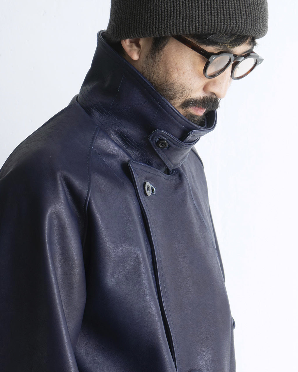 Outil 우티 레더 어비에이터 재킷 MANTEAU ARDES OV-T035 【무료우송】정규 취급점