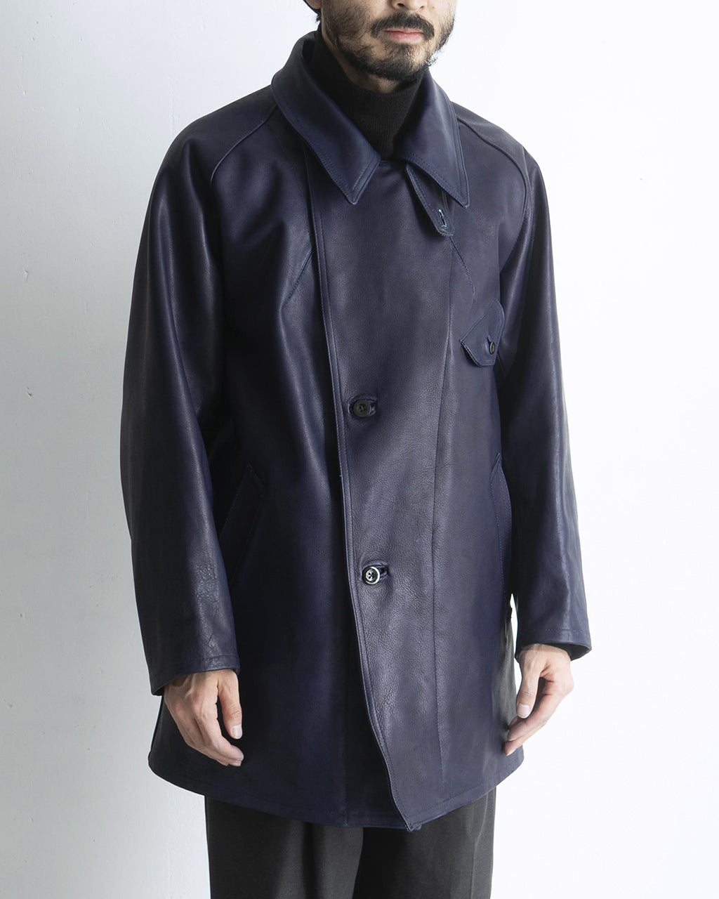 Outil 우티 레더 어비에이터 재킷 MANTEAU ARDES OV-T035 【무료우송】정규 취급점