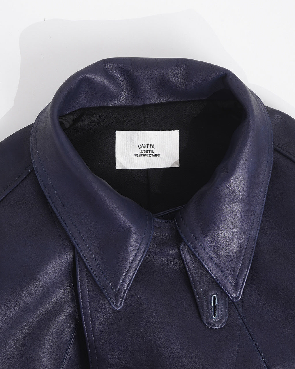 Outil 우티 레더 어비에이터 재킷 MANTEAU ARDES OV-T035 【무료우송】정규 취급점