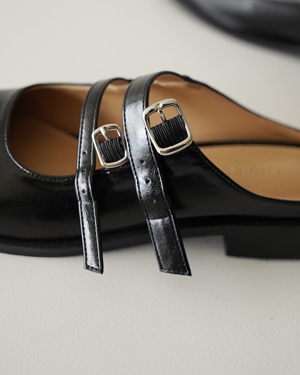 PAES ペイズ Double Buckle Mule ダブル バックル ミュール ストラップ | Crouka(クローカ)