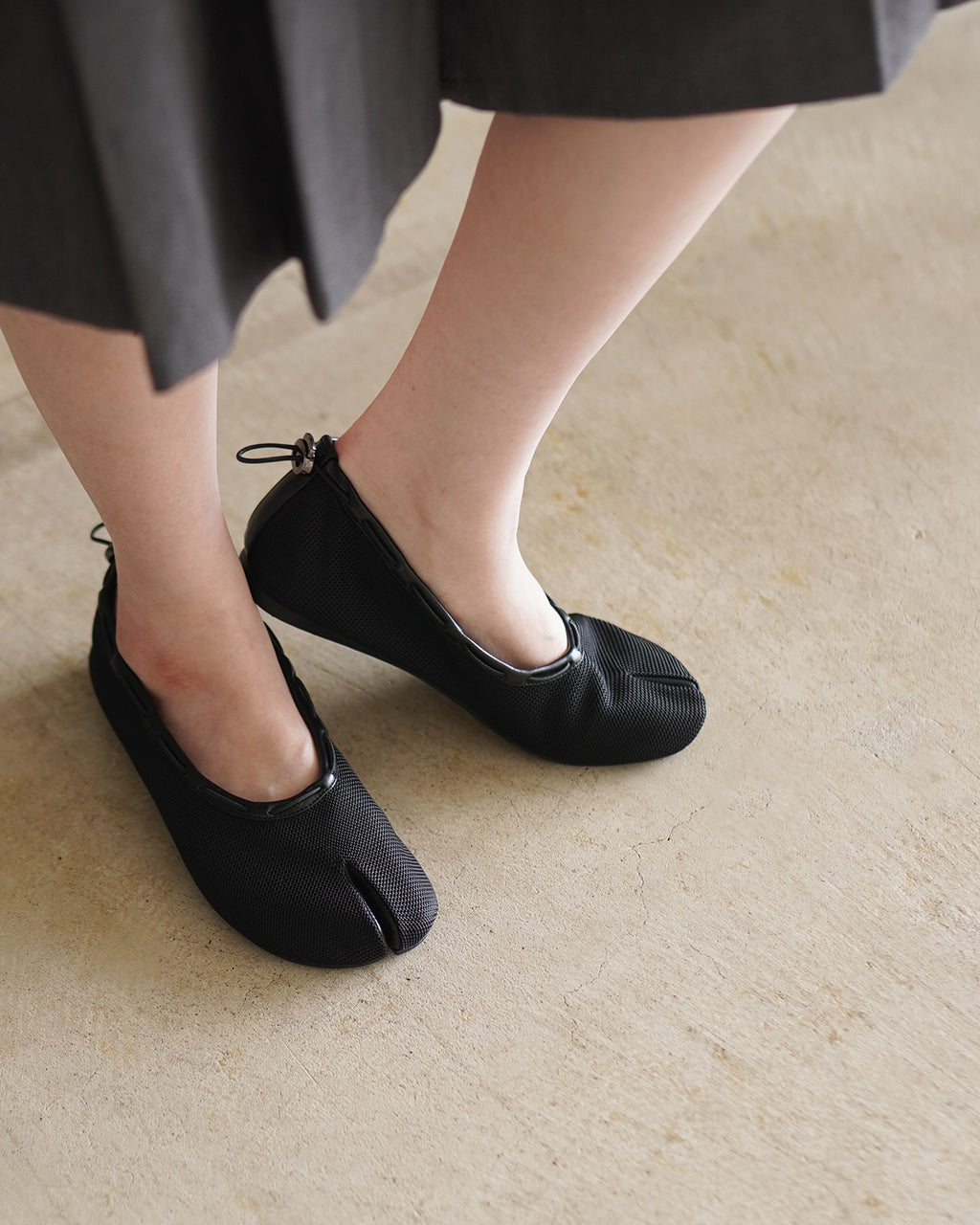 PAES ペイズ Mesh Air String Flat メッシュ エア ストリング フラットシューズ パンプス | Crouka(クローカ)