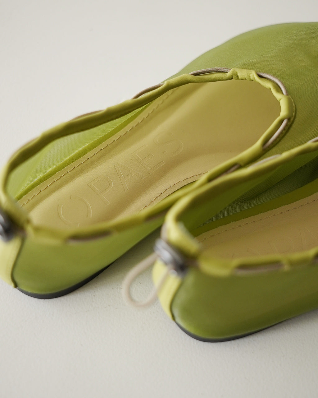 PAES ペイズ Mesh Air String Flat メッシュ エア ストリング フラットシューズ パンプス | Crouka(クローカ)