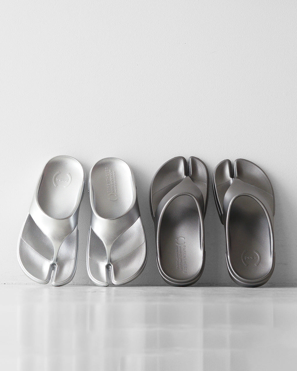 Paes ペイズ フリップ フロップ FlipFlop リカバリーサンダル トングサンダル シルバー ガンメタル PAES-01【クーポン対象外】【送料無料】