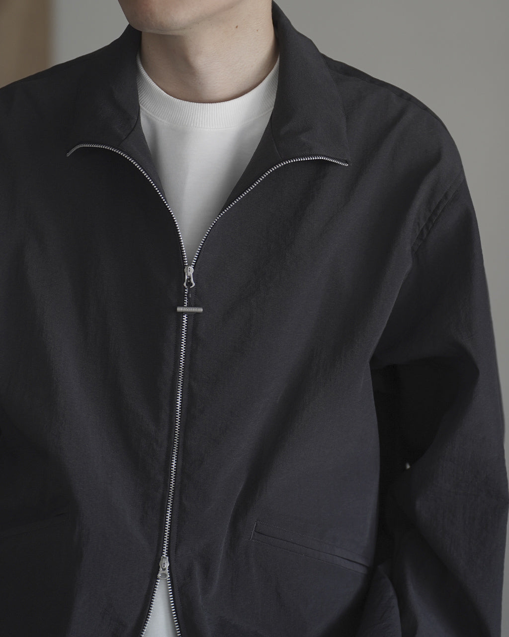 BARK SKIN BLOUSON PTHN6200