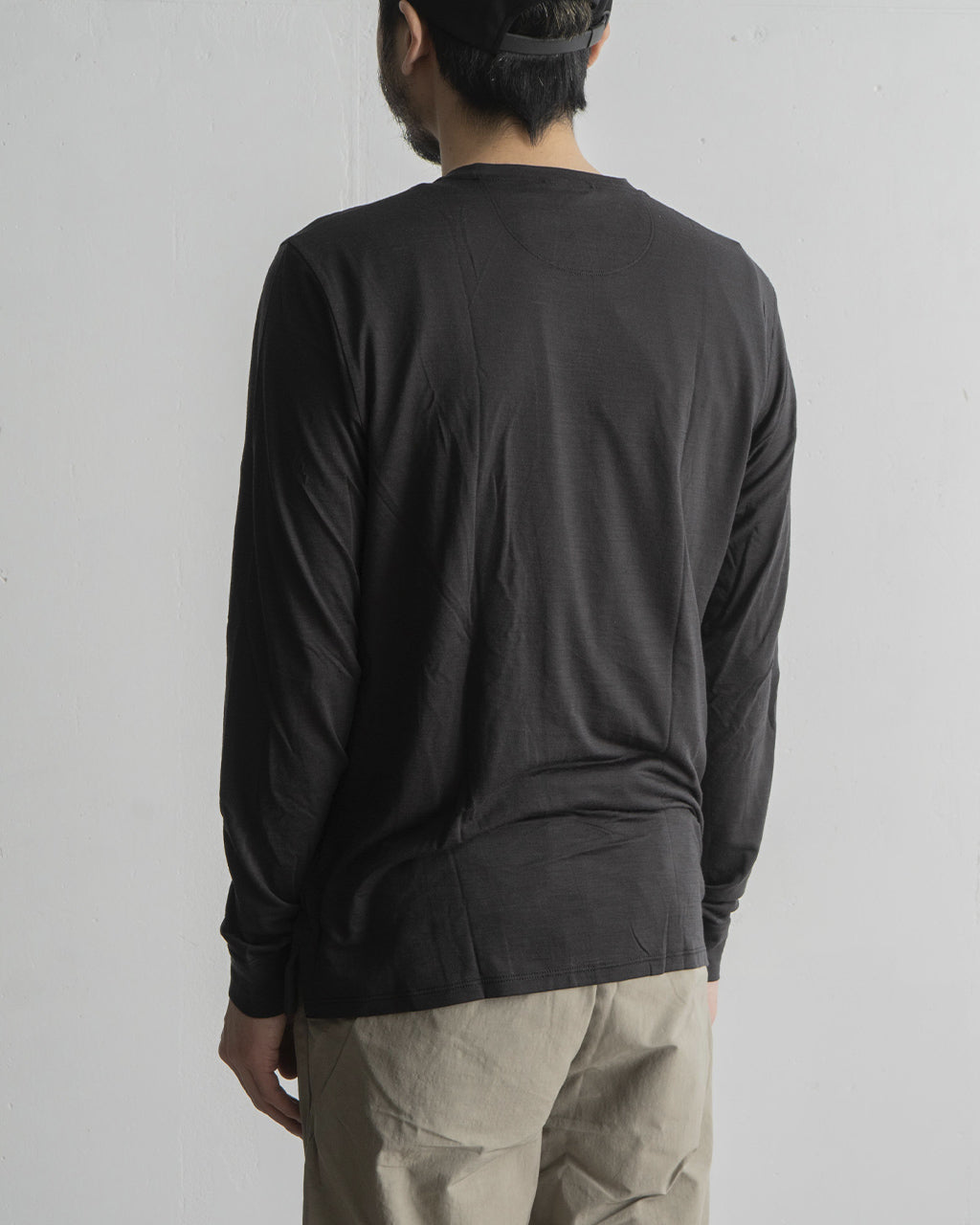 【アウトレット!30%OFF】patagonia パタゴニア メンズ ロングスリーブ キャプリーン クール メリノ ブレンド シャツ M'S L/S CAP COOL MERINO BLEND SHIRT メリノウール Tシャツ カットソー 44550