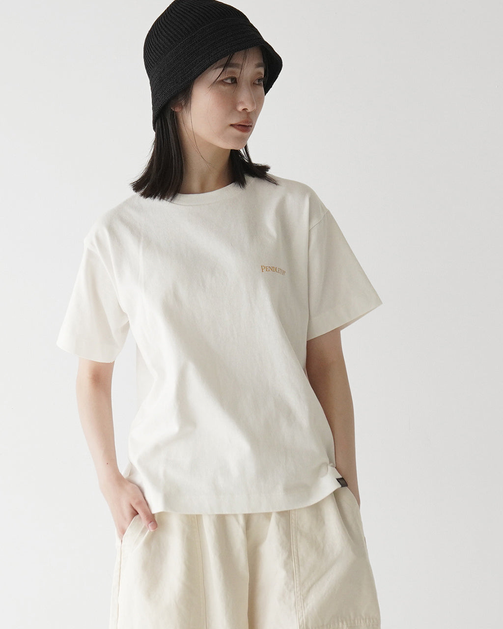 PENDLETON ペンドルトン バックプリントTシャツ クルーネック 半袖 カットソー オーバーサイズT Back Print Tee 5275-0105 コットン100%