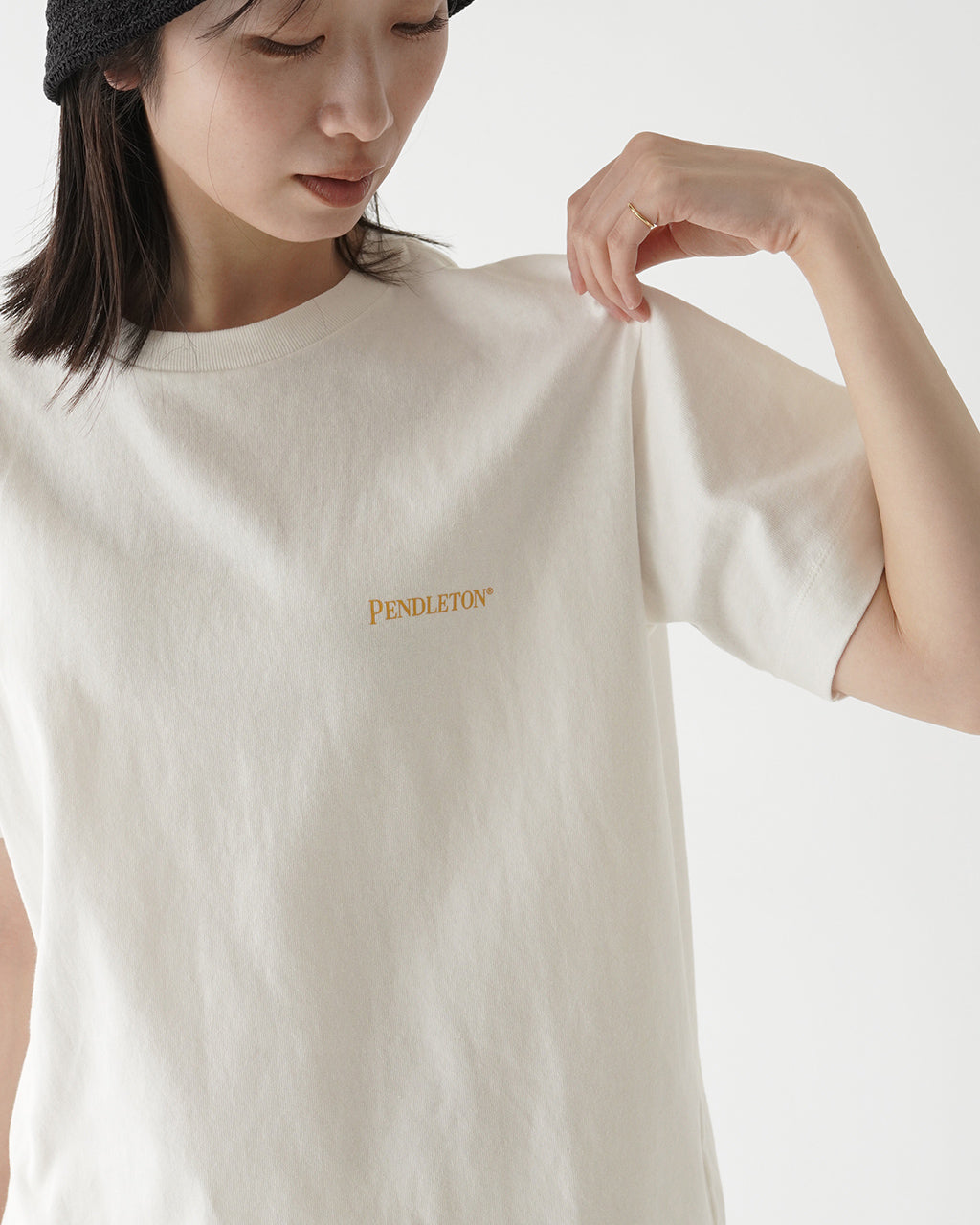 PENDLETON ペンドルトン バックプリントTシャツ クルーネック 半袖 カットソー オーバーサイズT Back Print Tee 5275-0105 コットン100%