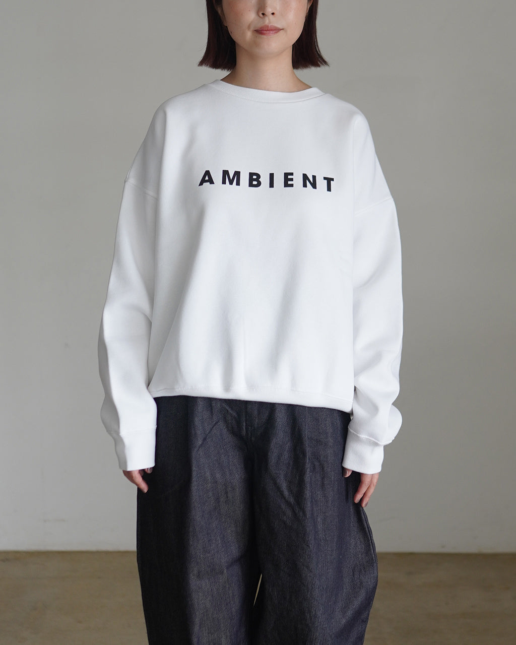 AMBIENT OVERSIZED SWEAT AMBBS-0717