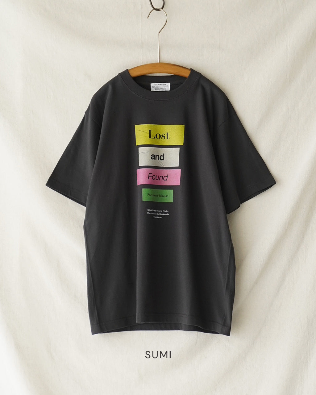 POET MEETS DUBWISE LOST AND FOUND Tシャツ プリントT グラフィックT | Crouka(クローカ)