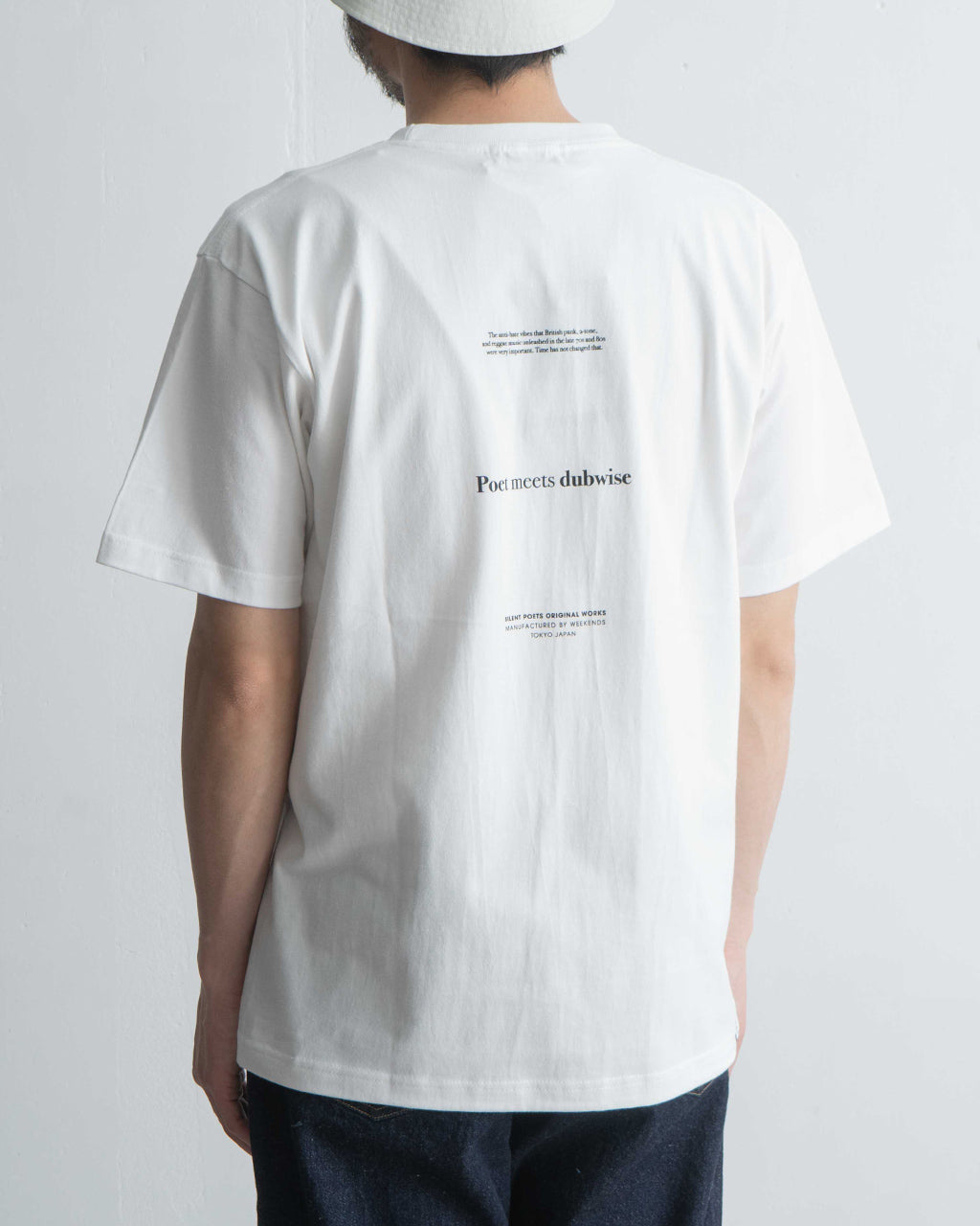 POET MEETS DUBWISE ポエトミーツダブワイズ グラフィック 半袖 Tシャツ ANTI HATE VIBES T-Shirt プレミアムコットン AHVTS-0577