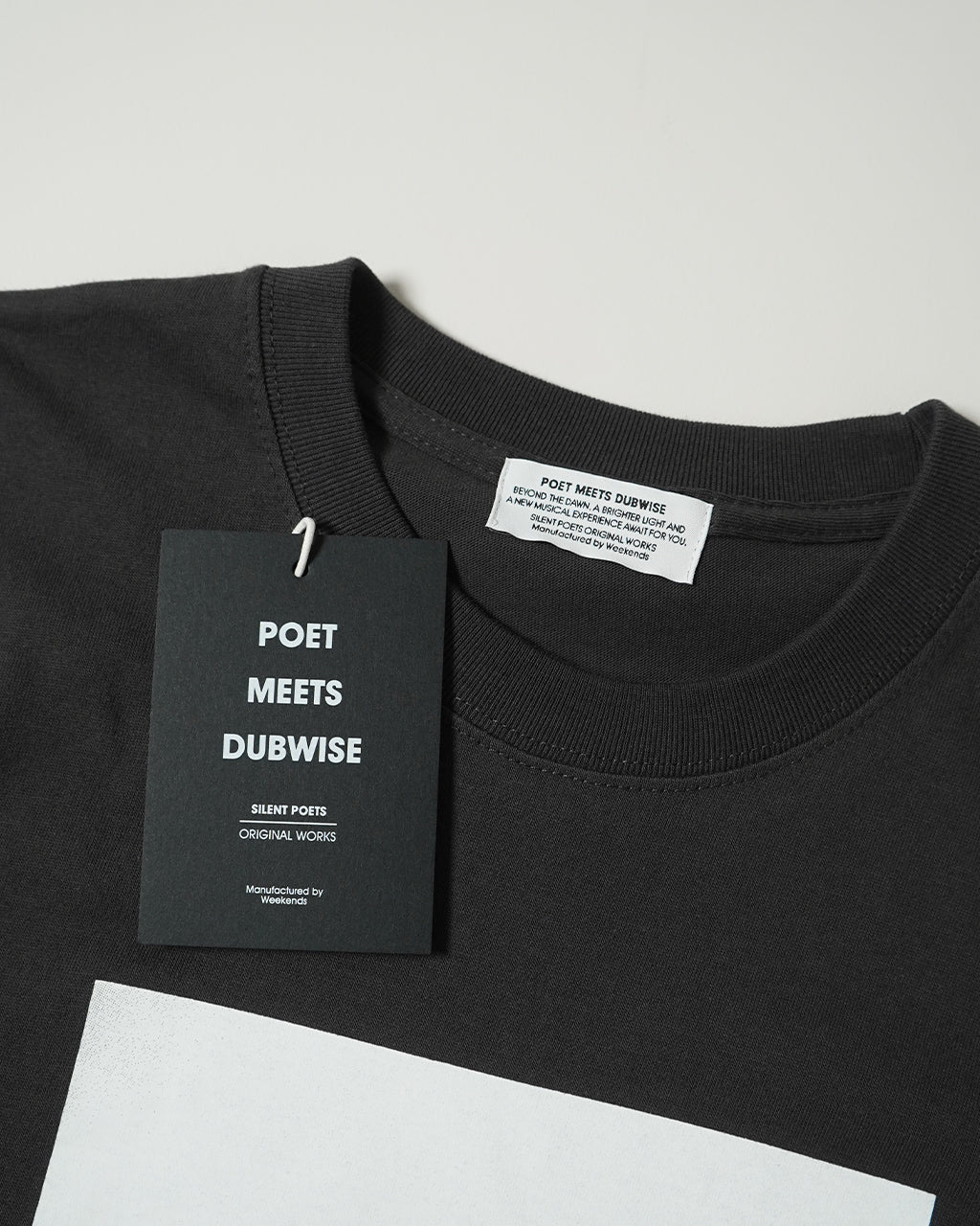 POET MEETS DUBWISE ポエトミーツダブワイズ グラフィック 半袖 Tシャツ ANTI HATE VIBES T-Shirt プレミアムコットン AHVTS-0577