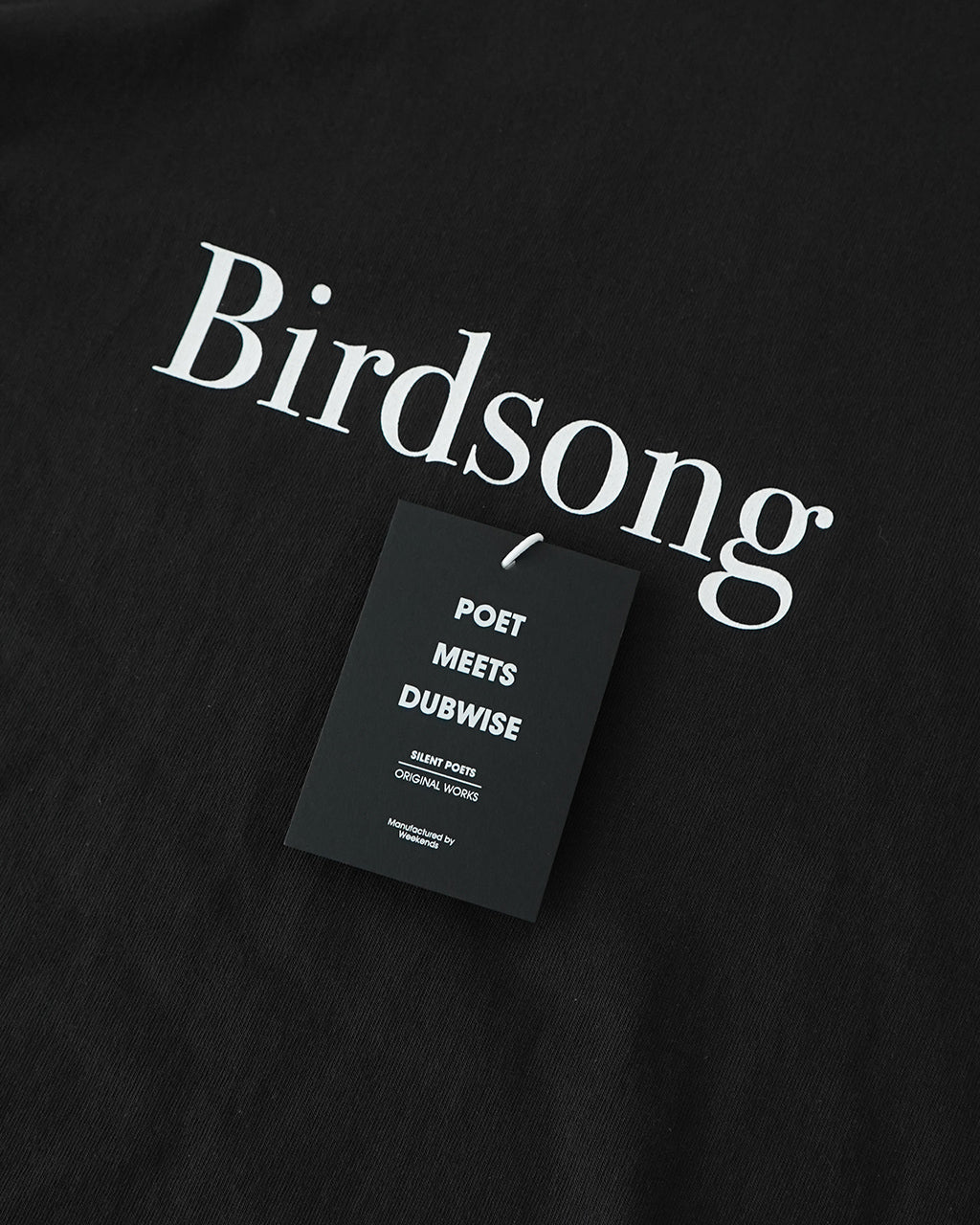 POET MEETS DUBWISE ポエトミーツダブワイズ バードソング Tシャツ BIRDSONG T-shirt 半袖 カットソー BDSTS-0559
