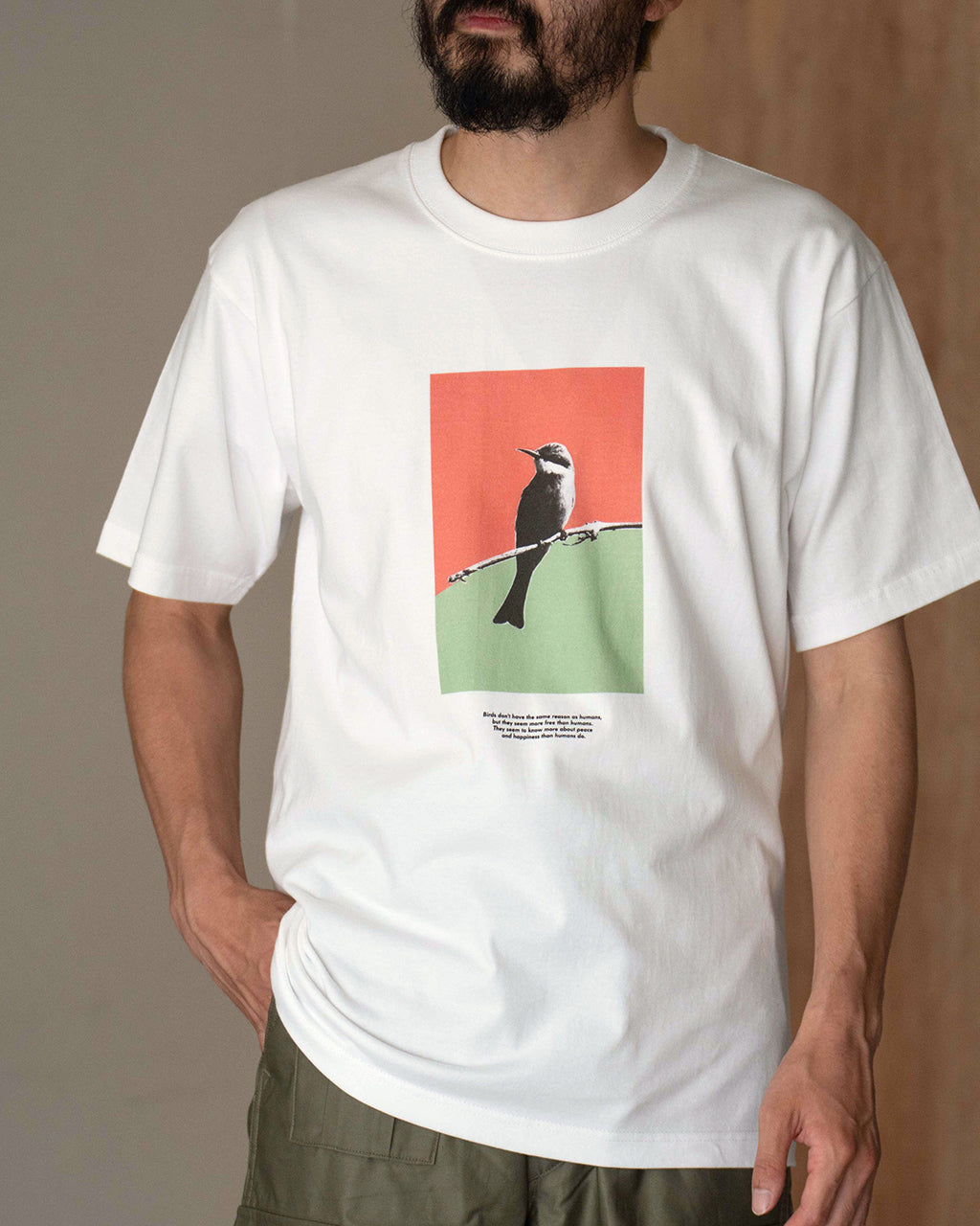 BIRD Inkjet T-Shirt BRDTS-0625