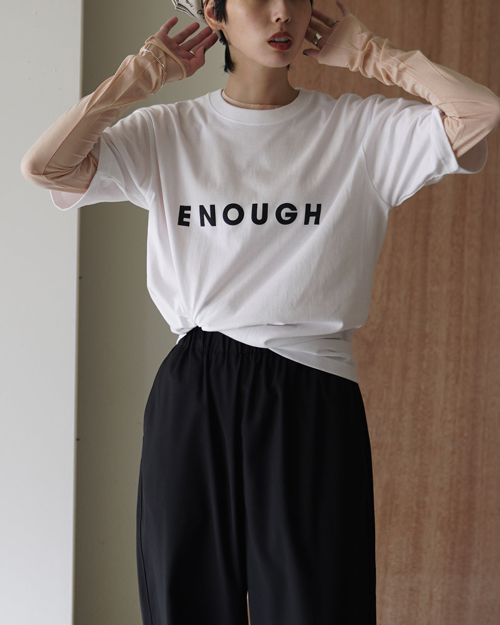 POET MEETS DUBWISE ENOUGH T-Shirt EGHTS-0614