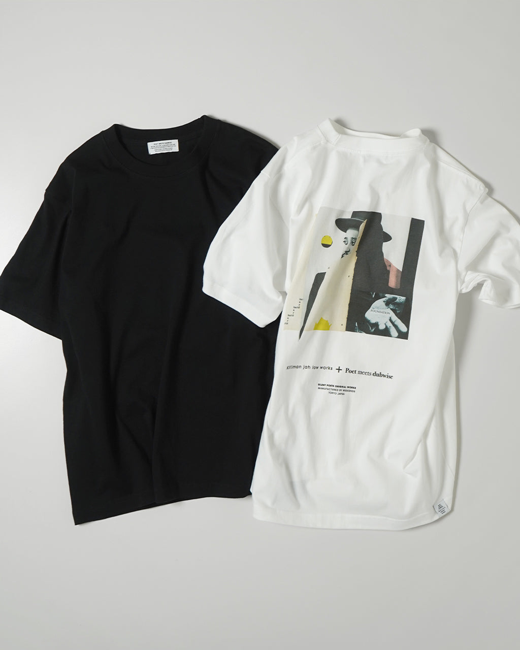 POET MEETS DUBWISE ポエトミーツダブワイズ キリマンジャロワークス コラージュ 3 Tシャツ KJLW COLLAGE 3 T-Shirt Killiman jah low works FDTTS-0571