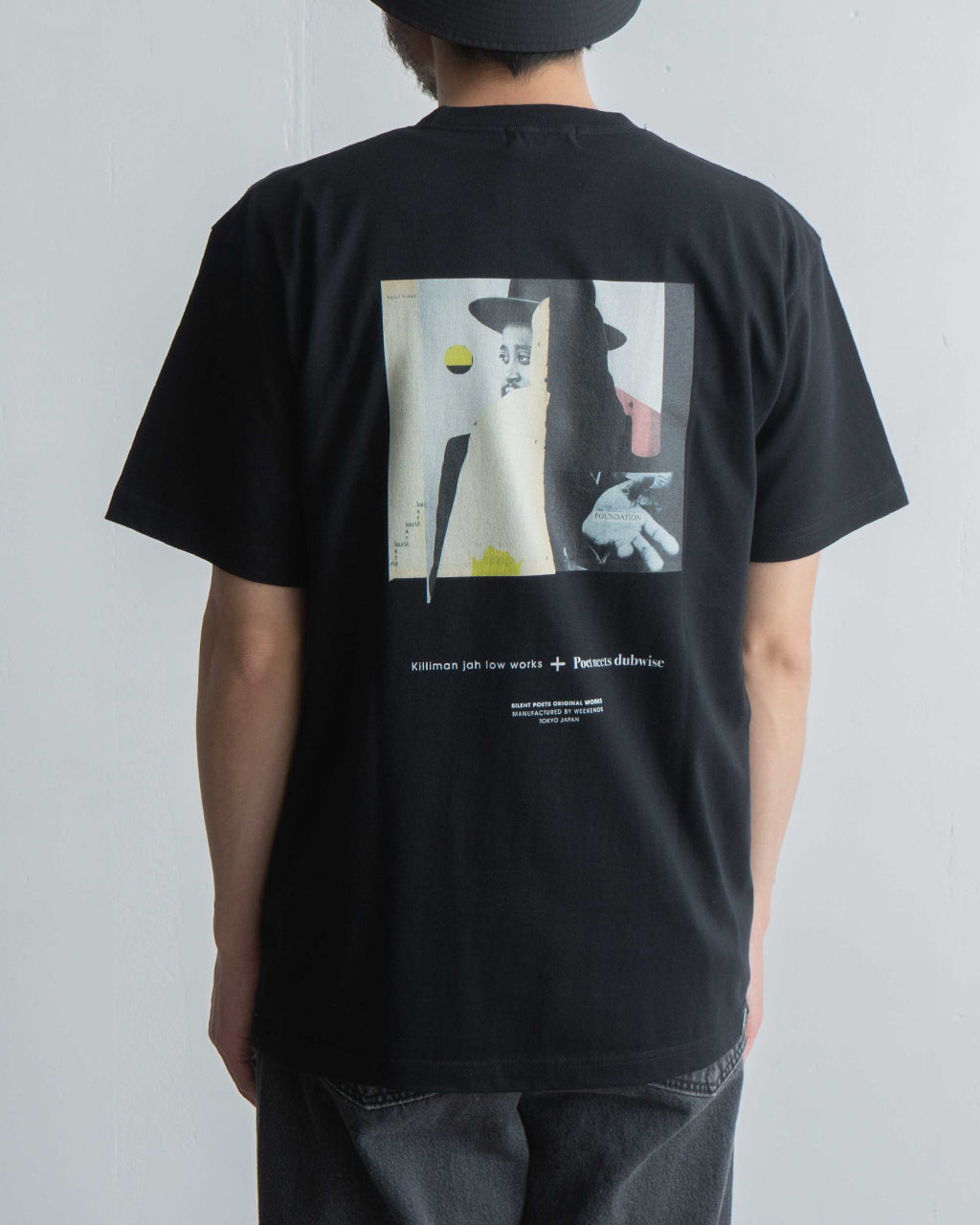 POET MEETS DUBWISE ポエトミーツダブワイズ キリマンジャロワークス コラージュ 3 Tシャツ KJLW COLLAGE 3 T-Shirt Killiman jah low works FDTTS-0571