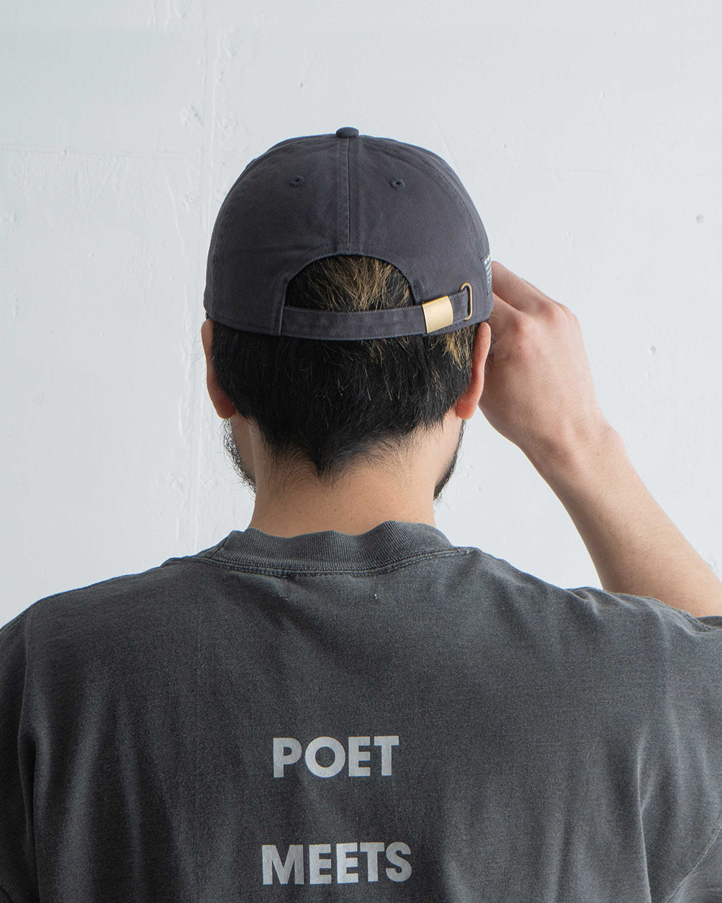 POET MEETS DUBWISE ポエトミーツダブワイズ ロゴ キャップ PMD LOGO Cursive Cap 6パネル 帽子 ギフト PMDCP-0584