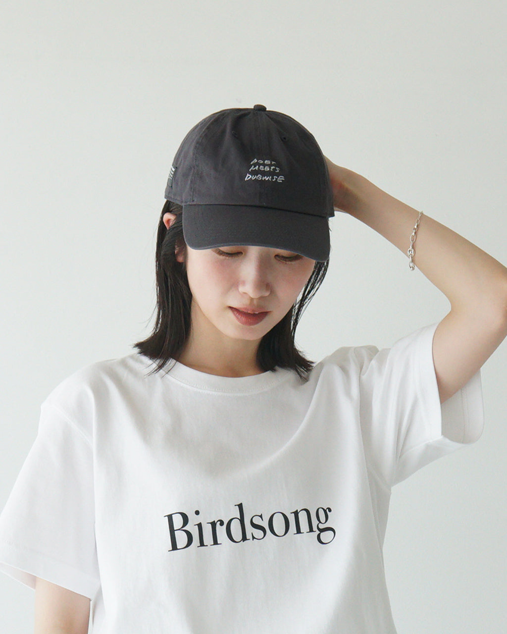POET MEETS DUBWISE ポエトミーツダブワイズ ロゴ キャップ PMD LOGO Cursive Cap 6パネル 帽子 ギフト PMDCP-0584