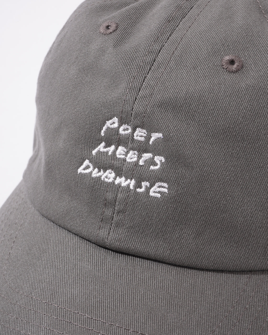 POET MEETS DUBWISE ポエトミーツダブワイズ ロゴ キャップ PMD LOGO Cursive Cap 6パネル 帽子 ギフト PMDCP-0584