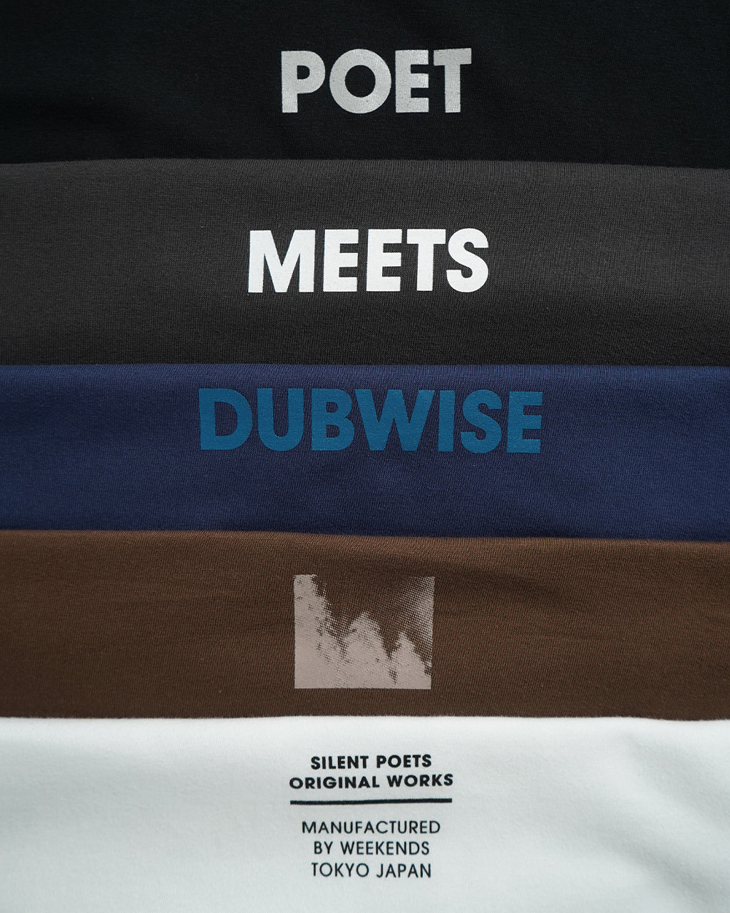 POET MEETS DUBWISE ポエトミーツダブワイズ PMD ロゴ Tシャツ PMD LOGO T-shirt PMDTS-0550
