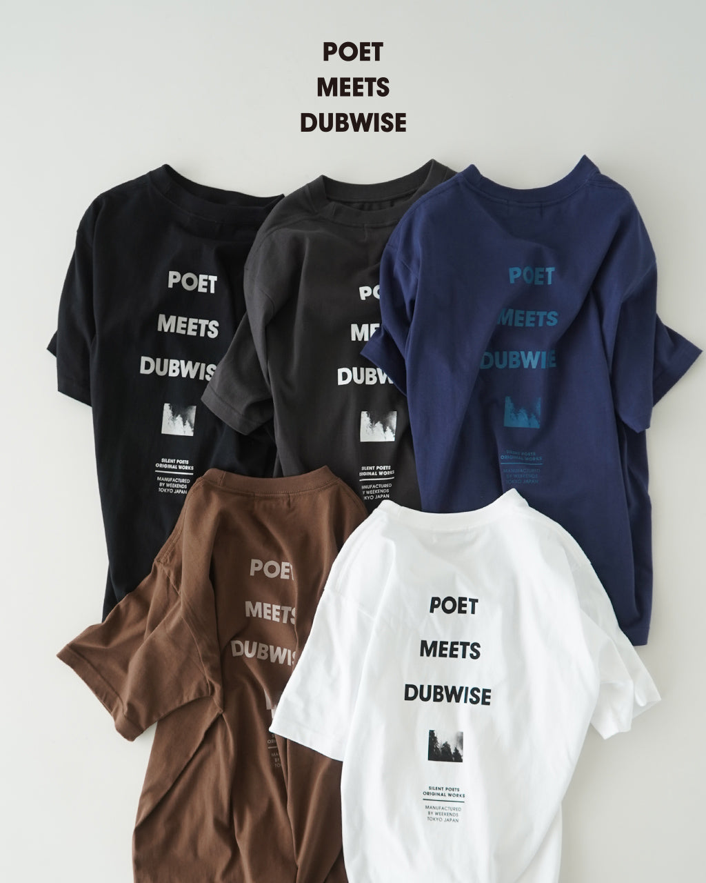 POET MEETS DUBWISE ポエトミーツダブワイズ PMD ロゴ Tシャツ PMD LOGO T-shirt PMDTS-0550