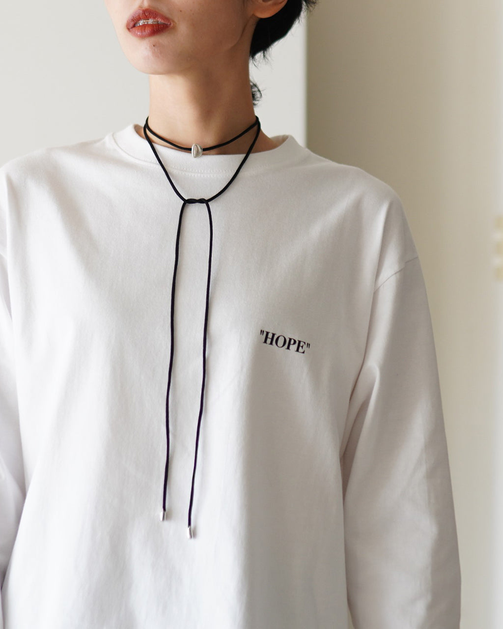 "HOPE" INKJET 02 L/S T-SHIRT SLPLS-0648