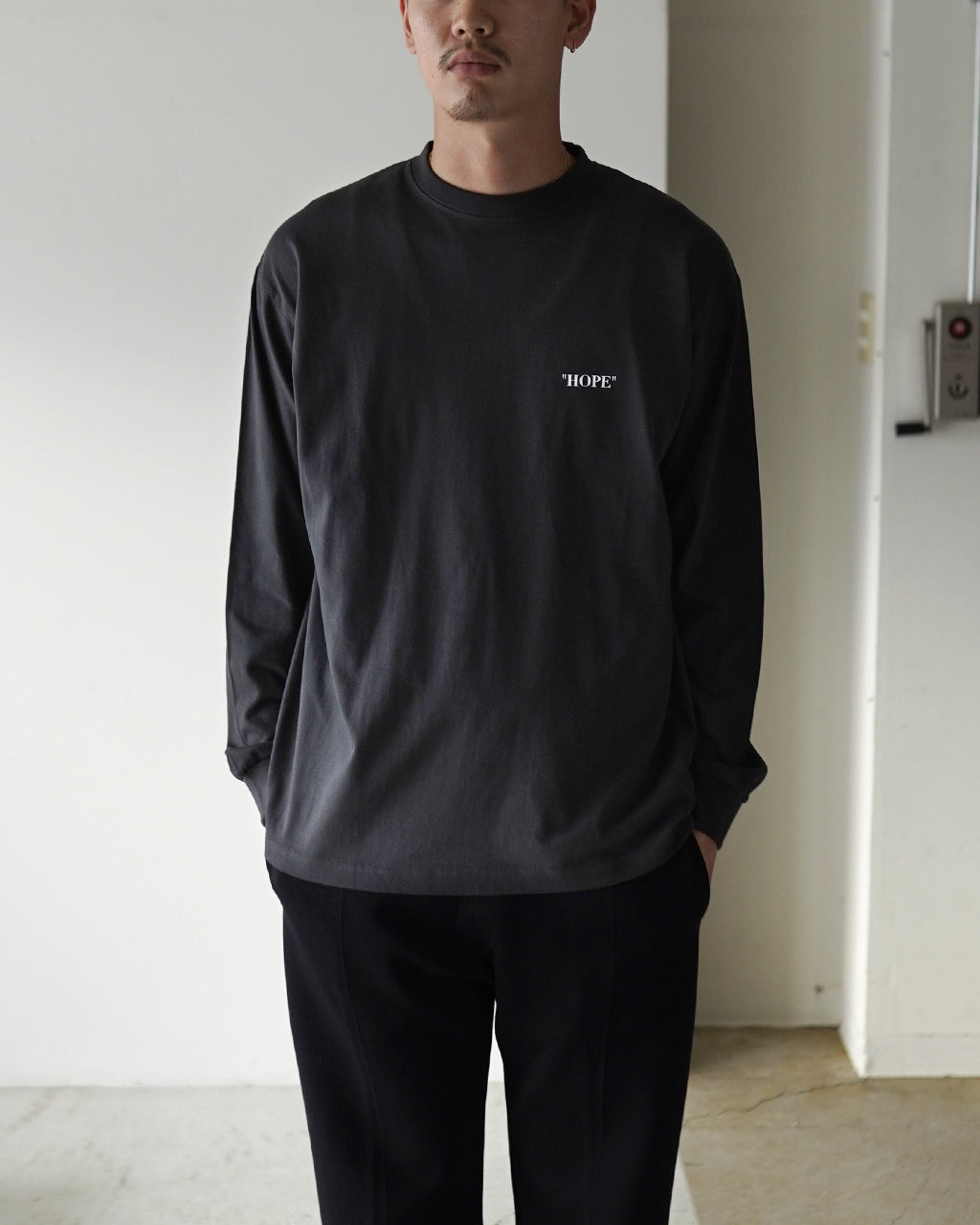 "HOPE" INKJET 02 L/S T-SHIRT SLPLS-0648