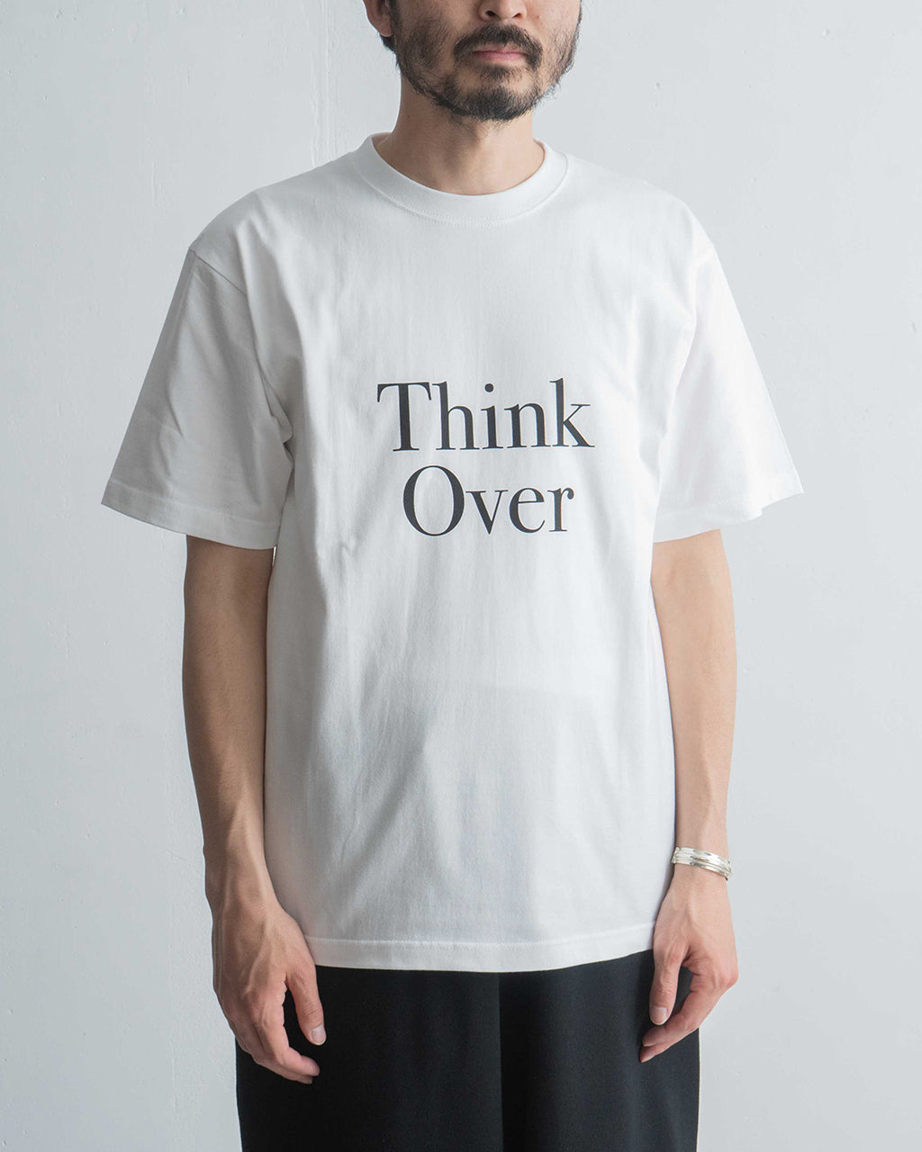 POET MEETS DUBWISE ポエトミーツダブワイズ 半袖 ロゴTシャツ THINK OVER THINK OVER T-Shirt プレミアムコットン TKOTS-0564