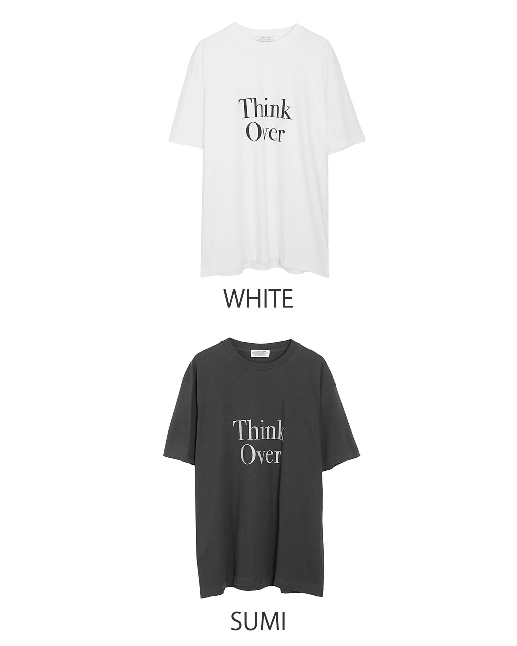 POET MEETS DUBWISE ポエトミーツダブワイズ 半袖 ロゴTシャツ THINK OVER THINK OVER T-Shirt プレミアムコットン TKOTS-0564