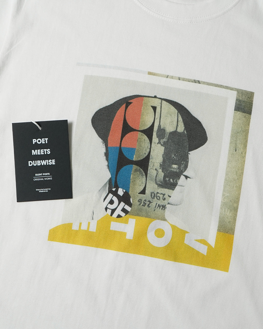 POET MEETS DUBWISE ポエトミーツダブワイズ キリマンジャロワークス コラージュ Tシャツ KJLW COLLAGE 1 T-Shirt Killiman jah low works OTTS-0567