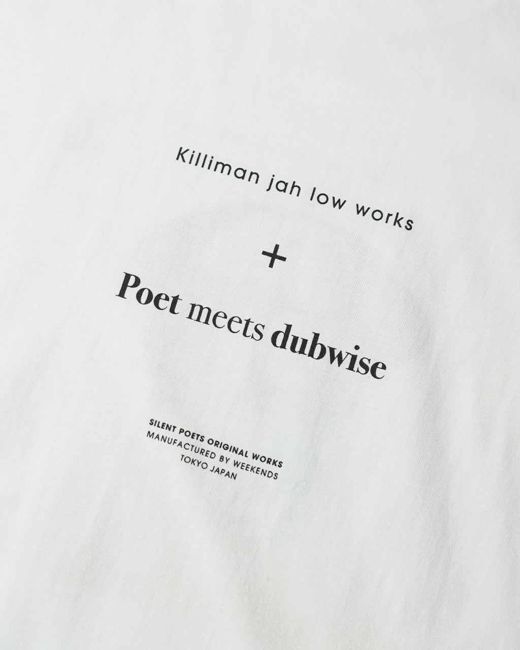 POET MEETS DUBWISE ポエトミーツダブワイズ キリマンジャロワークス コラージュ Tシャツ KJLW COLLAGE 1 T-Shirt Killiman jah low works OTTS-0567