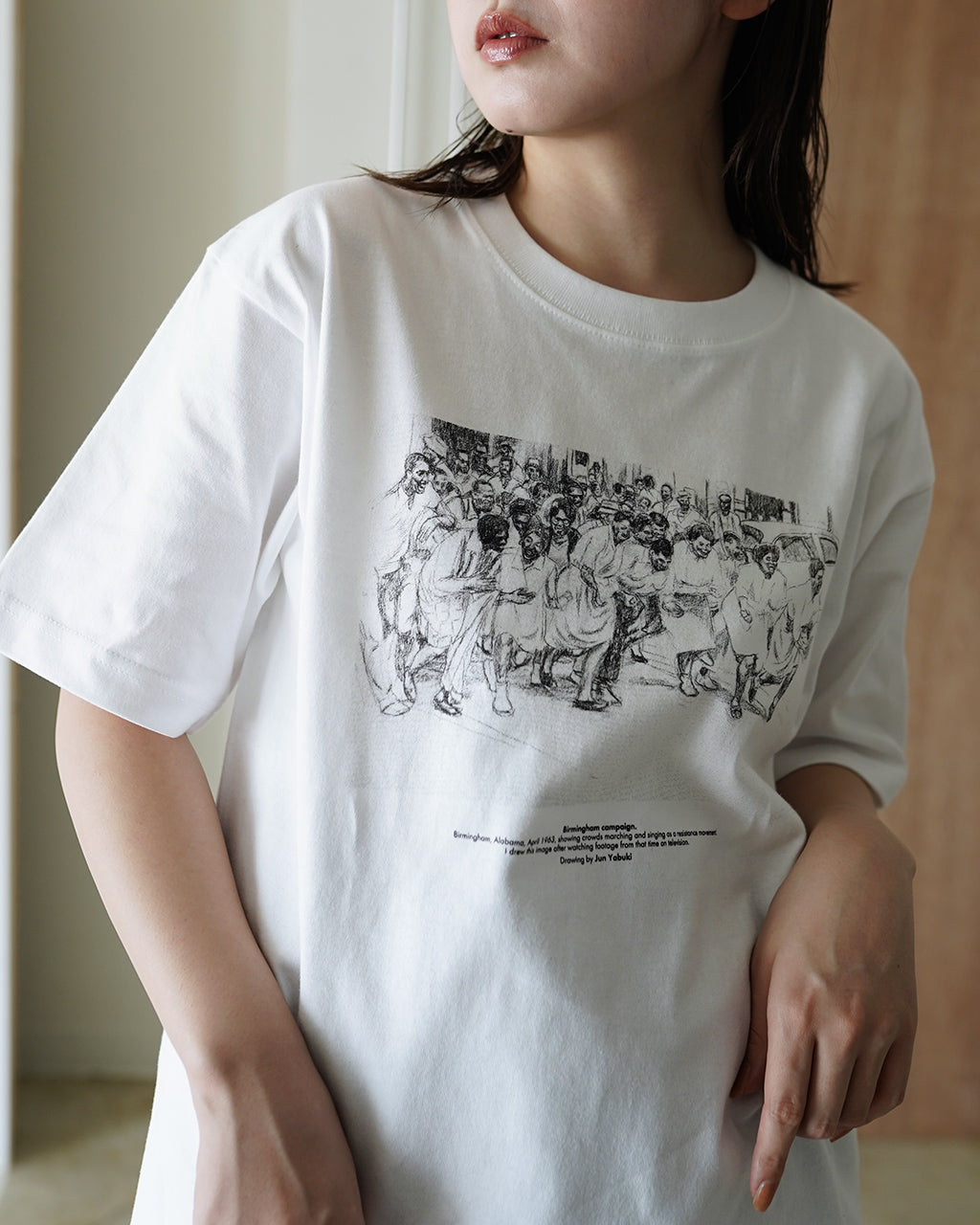 POET MEETS DUBWISE BIRMINGHAM CAMPAIGN Photo T-Shirt YBKTS-0617