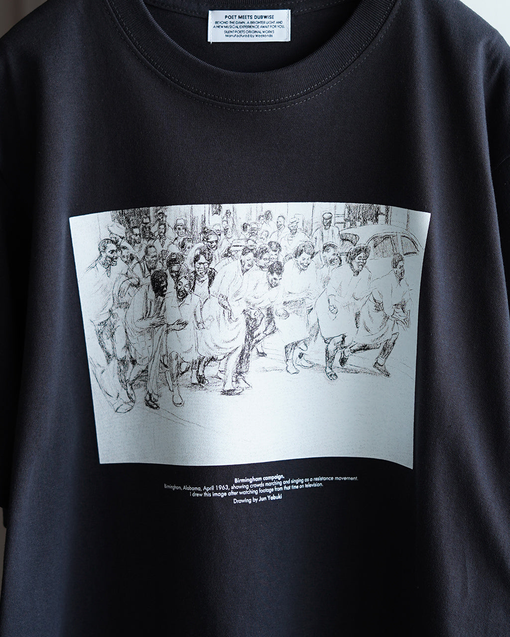 POET MEETS DUBWISE BIRMINGHAM CAMPAIGN Photo T-Shirt YBKTS-0617