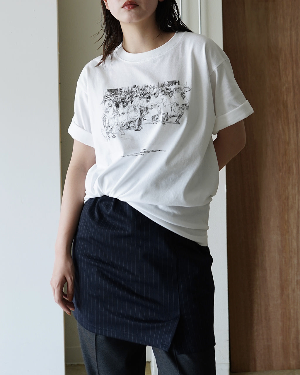 POET MEETS DUBWISE BIRMINGHAM CAMPAIGN Photo T-Shirt YBKTS-0617