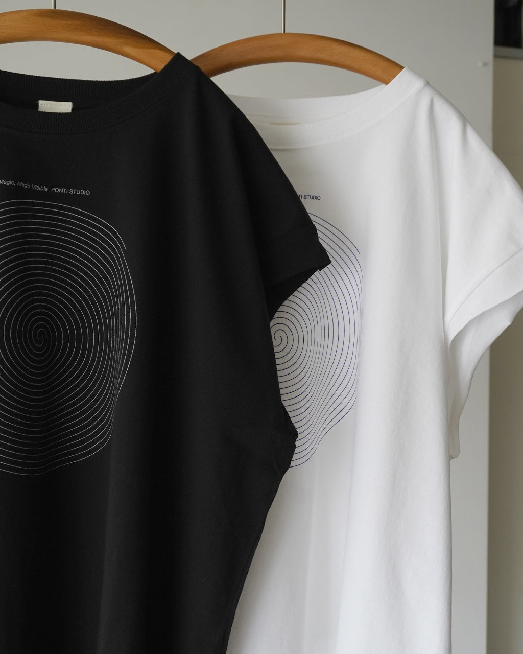 Magic,Made Visible cut off print T-shirt PO1S028