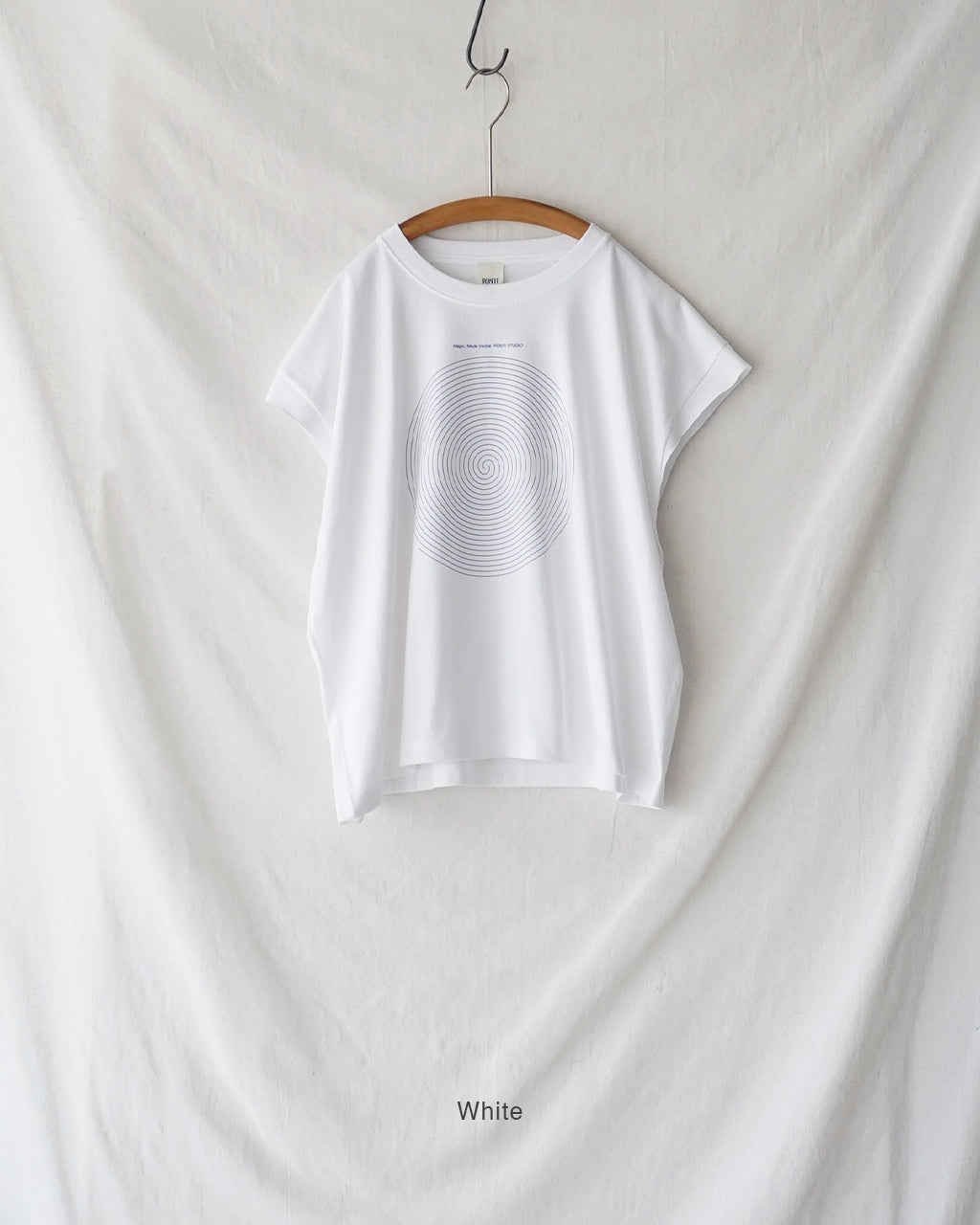 Magic,Made Visible cut off print T-shirt PO1S028