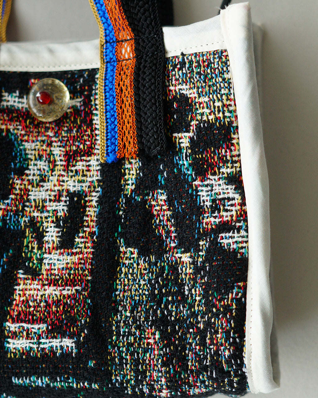 Platform Photo Jacquard Bag -Small- PO2T017