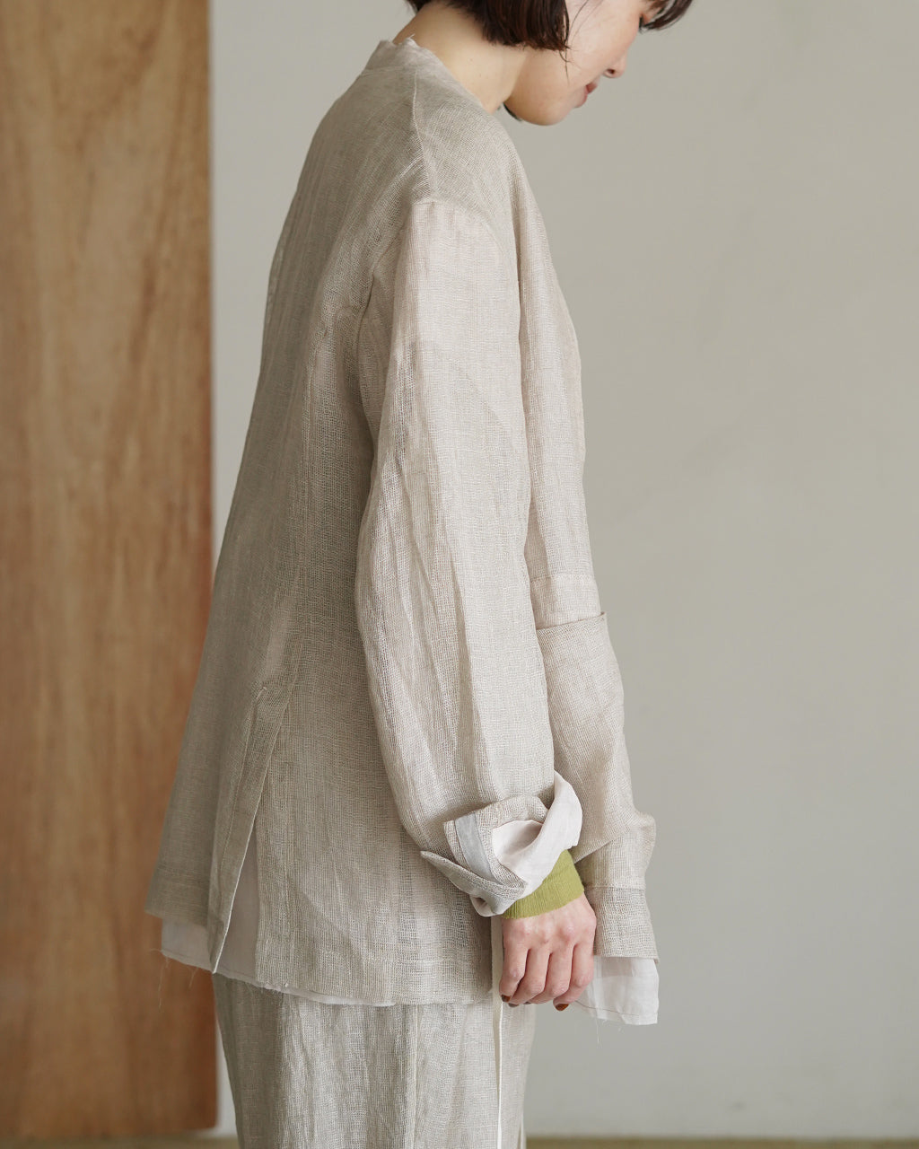 Karami weave jacket PO1S005