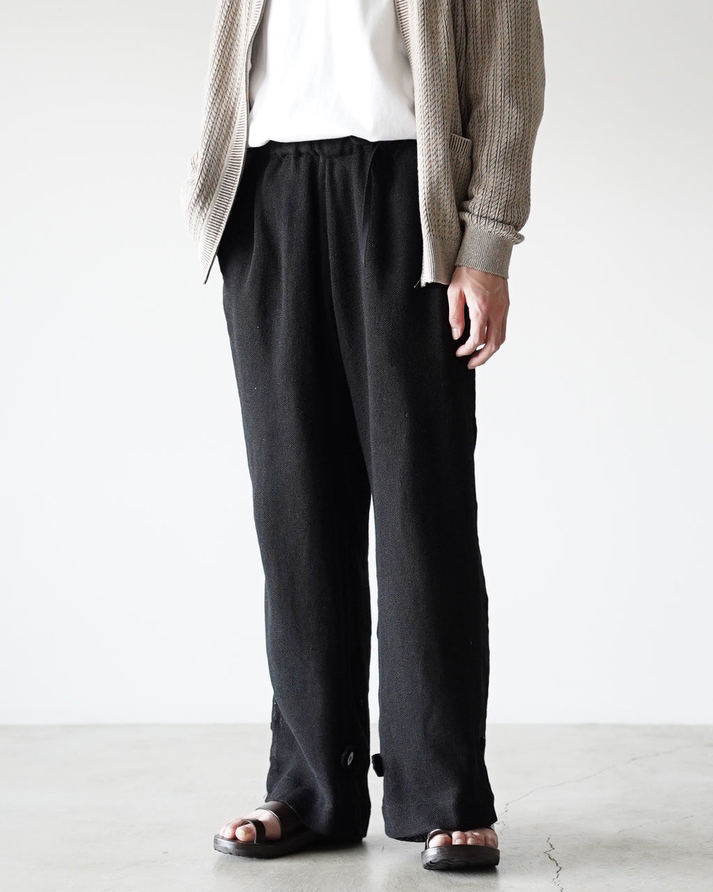 Karami weave pants PO1S007