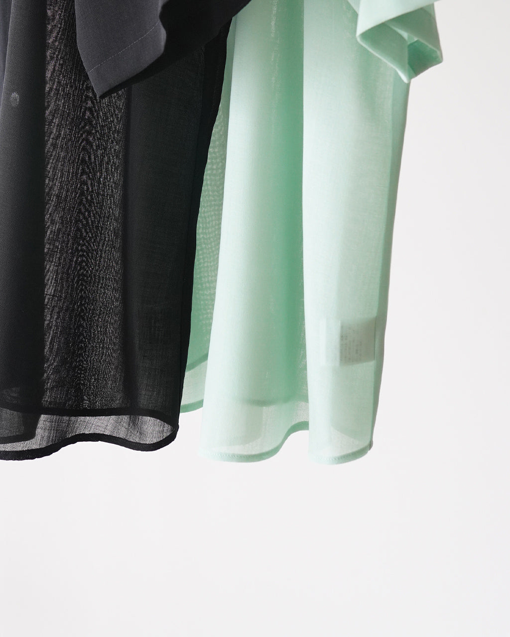 High-twisted gauze shirt PO1S013