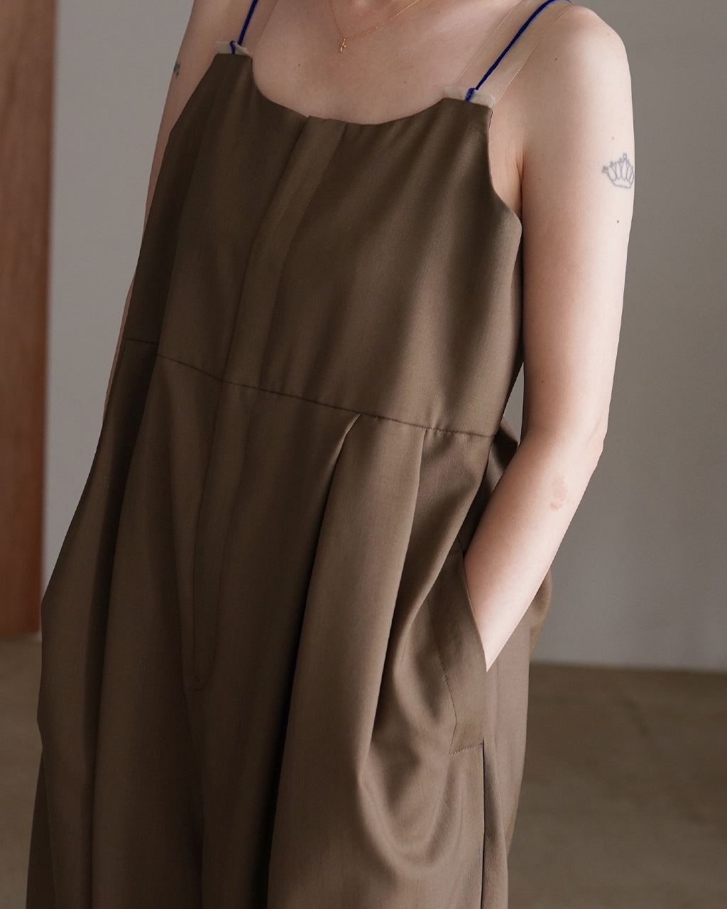 Worsted wool jumpsuit PO1S022